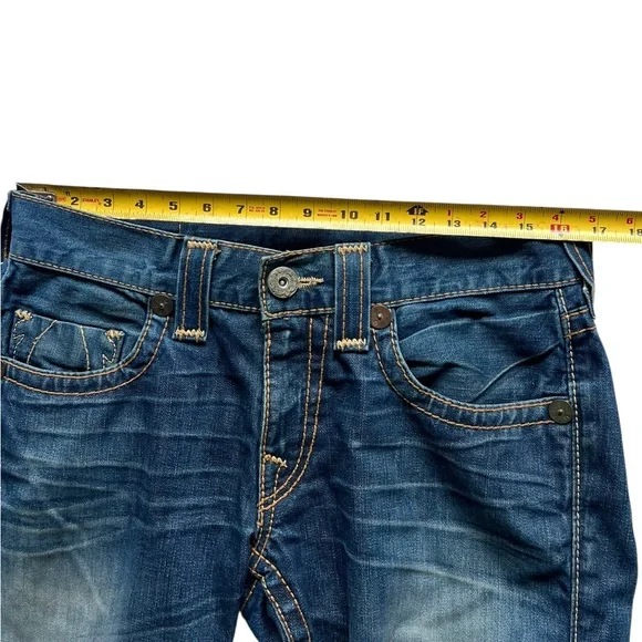 True Religion Big T Men’s Straight Jeans Size 31 - Picture 6 of 12